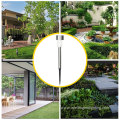 Outdoor Glass+Stainless Steel LED SolarGarden Light